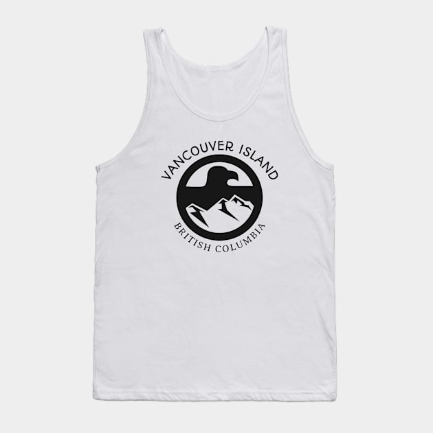 Vancouver Island Eagle Tank Top by Mountain Morning Graphics